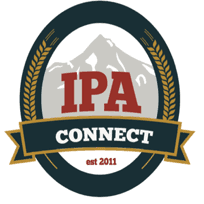 IPA Connect logo- circle with mountains in the background